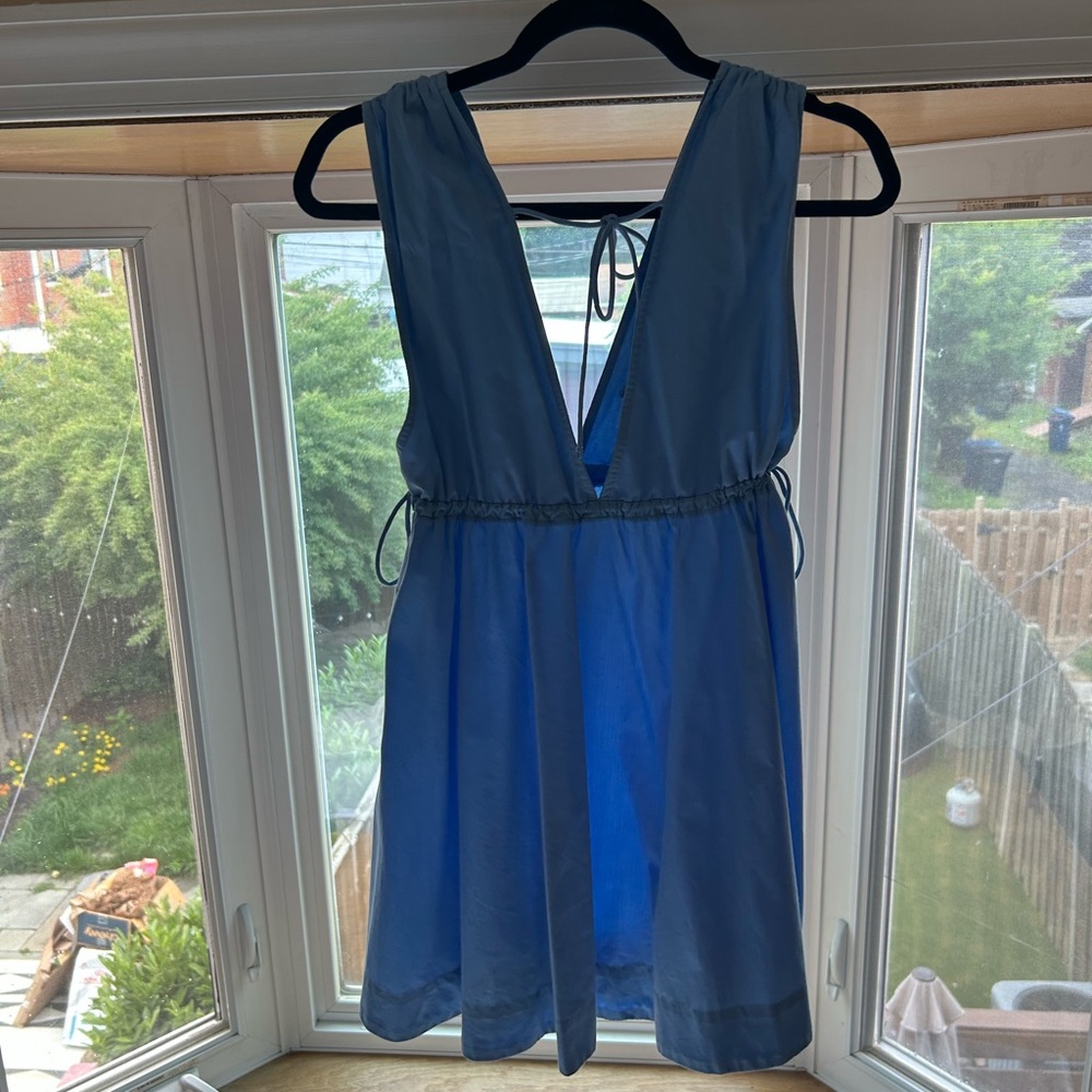 Abercrombie & Fitch Blue Mini Dress Elegant and Chic